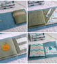 Needle Case and Slow Stitching Starter Set - choice of vintage textile themes - Image 3