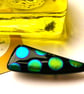 Spotty Dotty Dramatic Dichroic Brooch