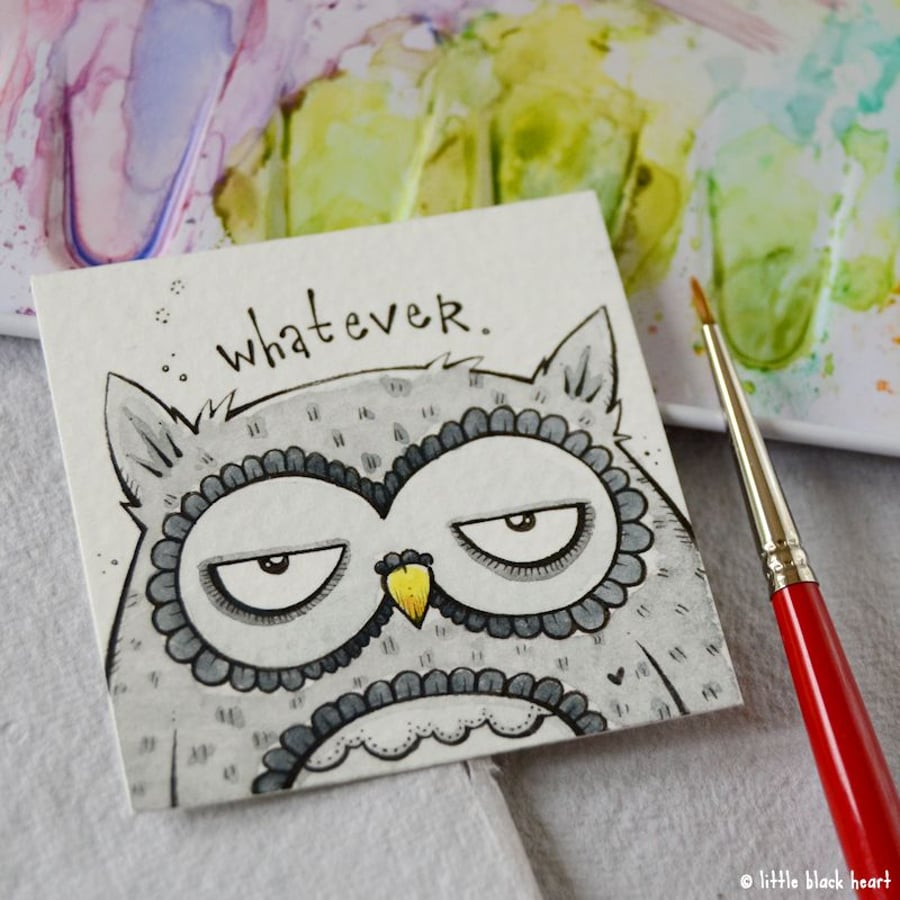whatever owl - original twinchie