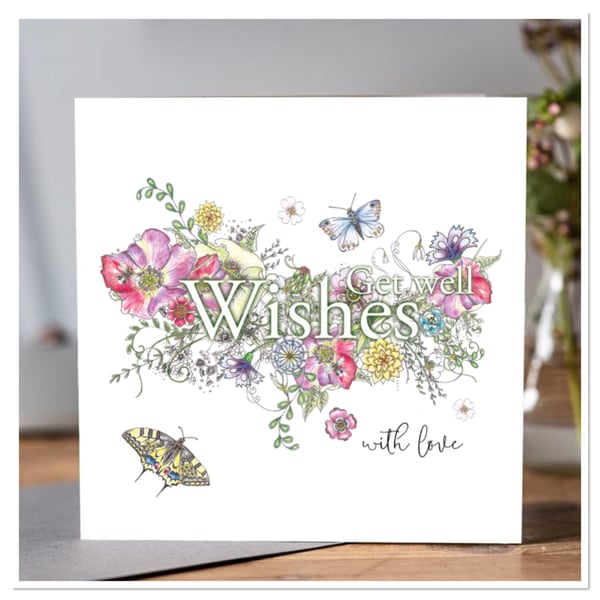Get Well Greeting card