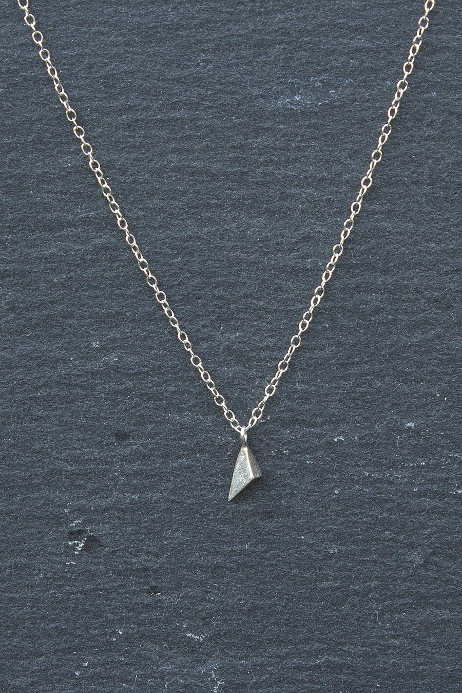 Small triangle necklace