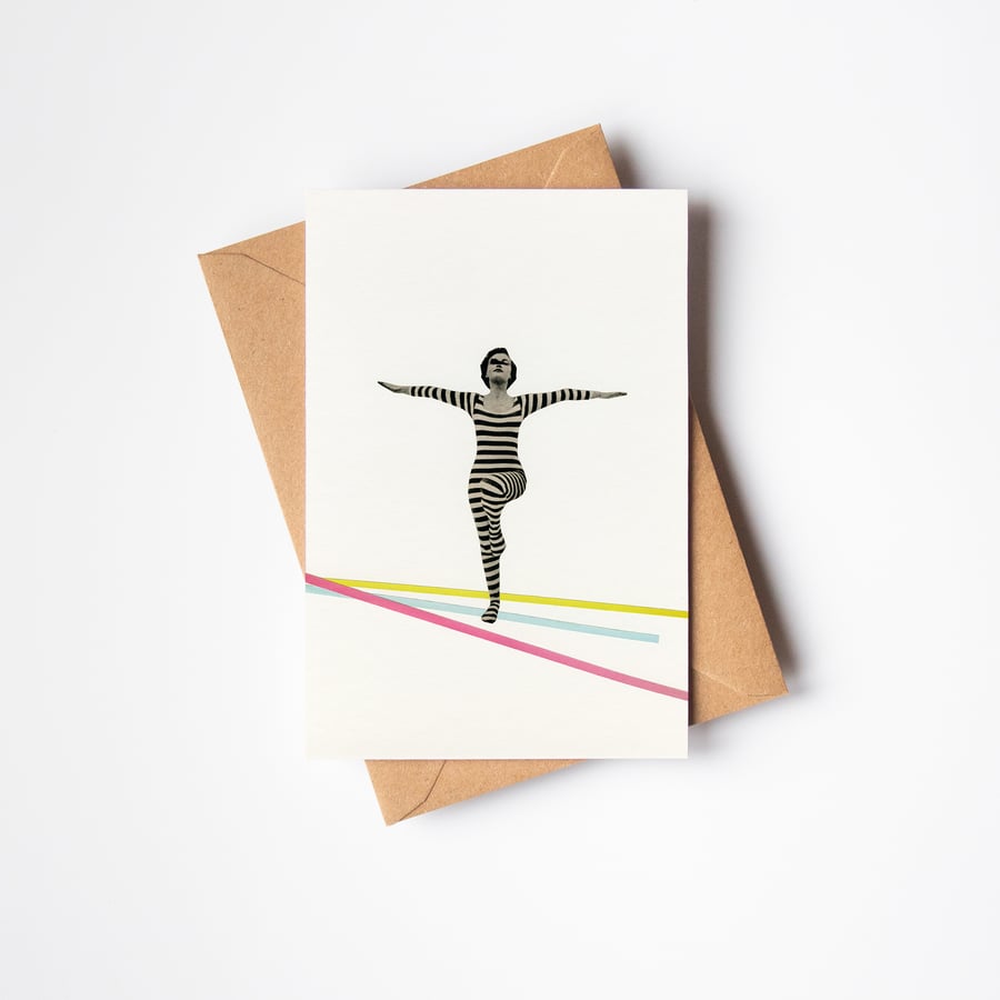 Yoga Card - The Bold and the Bright