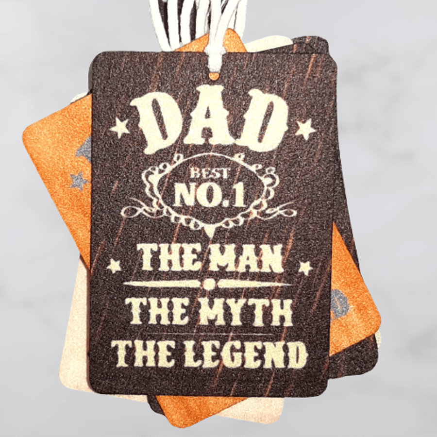 DAD! The Man The Myth The Legend, Personalized Air Fresheners