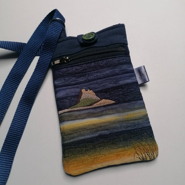 Lindisfarne Twilight Mini Crossbody Phone Bag 