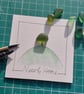 Nearly Home Tree Sea Glass Picture, Handmade Worcester Keepsake, Meaningful Gift - Image 2