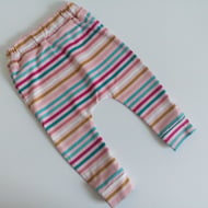 0-3 months Leggings, pink stripe design, newbor... - Folksy