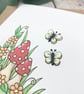 Toadstool Garden Card - Blank Card - Birthday Card - Any Occasion - Image 6