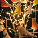12 Birds Hanging Decorations