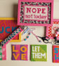 Nope Not Today Needlepoint Kit – Modern Beginner Craft Kit - Image 8