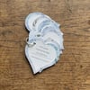 Heart-Shaped Pocket Book of Positivity Cards – Set of 8 Motivational Sentiments
