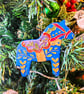 Handcrafted Christmas Decorative Hanging Ornament - Image 4