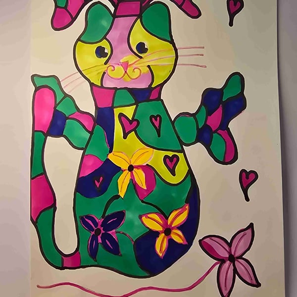 Fairy Cat Drawing 