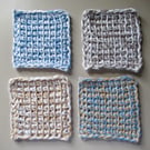 Beach Coasters - Crochet Handmade