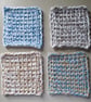 Beach Coasters - Crochet Handmade