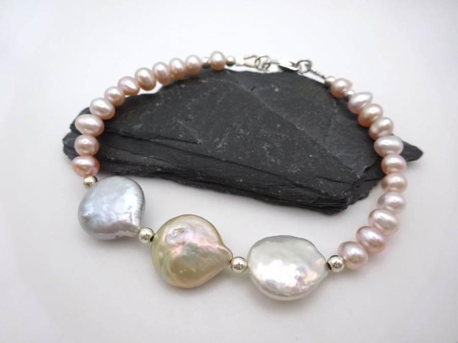 freshwater pearl bracelet