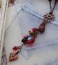 Red Copper Daisy Necklace - Image 2