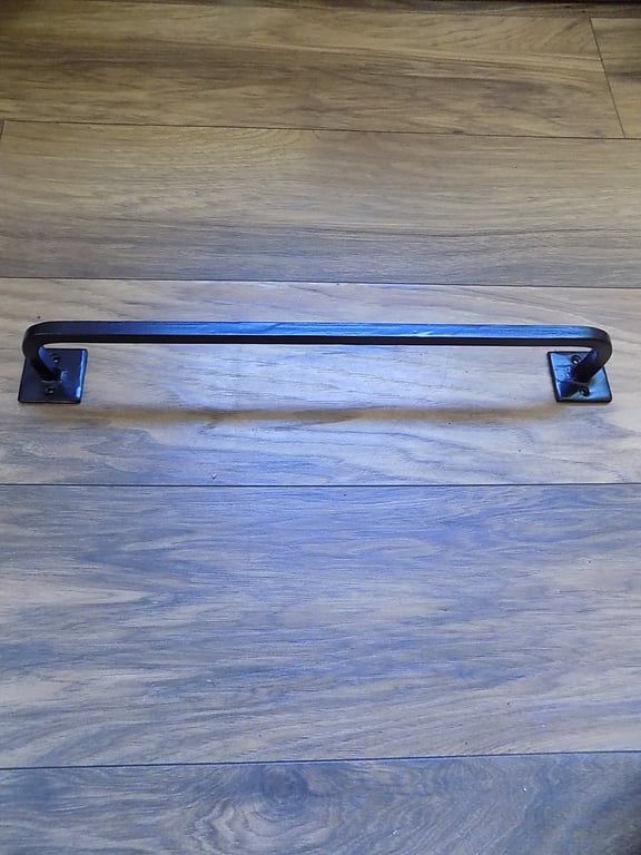 Towel Rail.................................Wrought Iron (Forge Steel).Made in UK