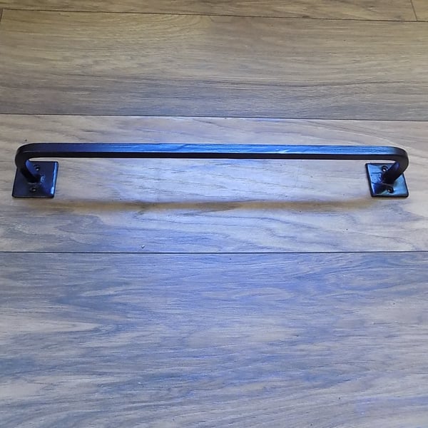 Towel Rail.................................Wrought Iron (Forge Steel).Made in UK