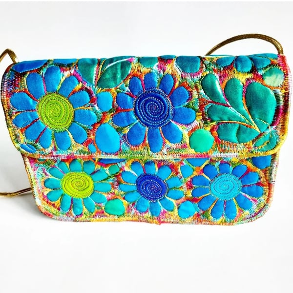 Handbag Free Machine Embroidery Bag