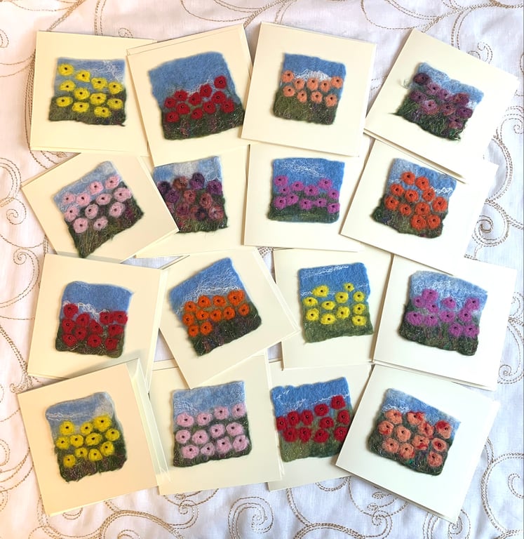 Lucky Dip Selection of Three Handmade Cards