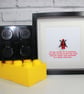 DEADPOOL - I'm not saying - Fathers Day Special - Framed minifigure - Dad - Dadd - Image 1