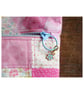 Patchwork project bag - Pink Flowers - Image 5