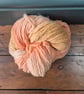 Naturally dyed wool, art yarn thick to thin 200g