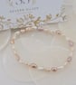 Fresh Water Seed Pearl Stretch Bracelet - June Birthday