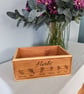 Wooden Double Herb Box with Handles