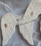 Handmade Clay Angel Wings - Image 2