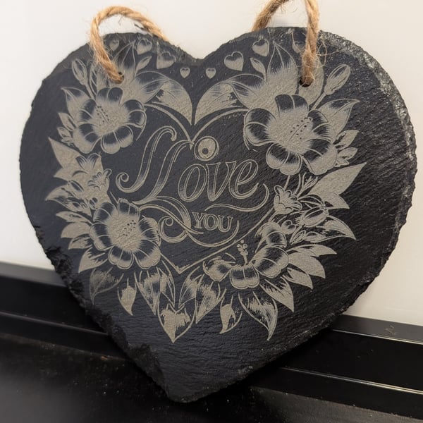 Heart Shaped Slate