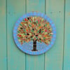 Autumn Jewel Tree Hanging Garden Wall Plaque Decoration