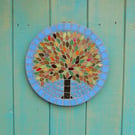 Autumn Jewel Tree Hanging Garden Wall Plaque Decoration