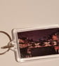 Bristol Bridge at Night Photography keyring 