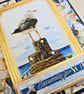 Many Occasions gatefold card, Nautical themed with a seagull, Especially For You - Image 3