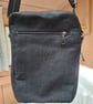 charcoal denim bag