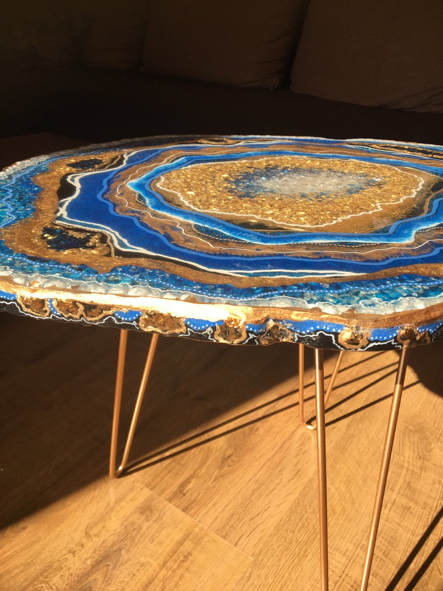 Geode Resin table, Exclusive, unique, Statement Piece, luxury furniture