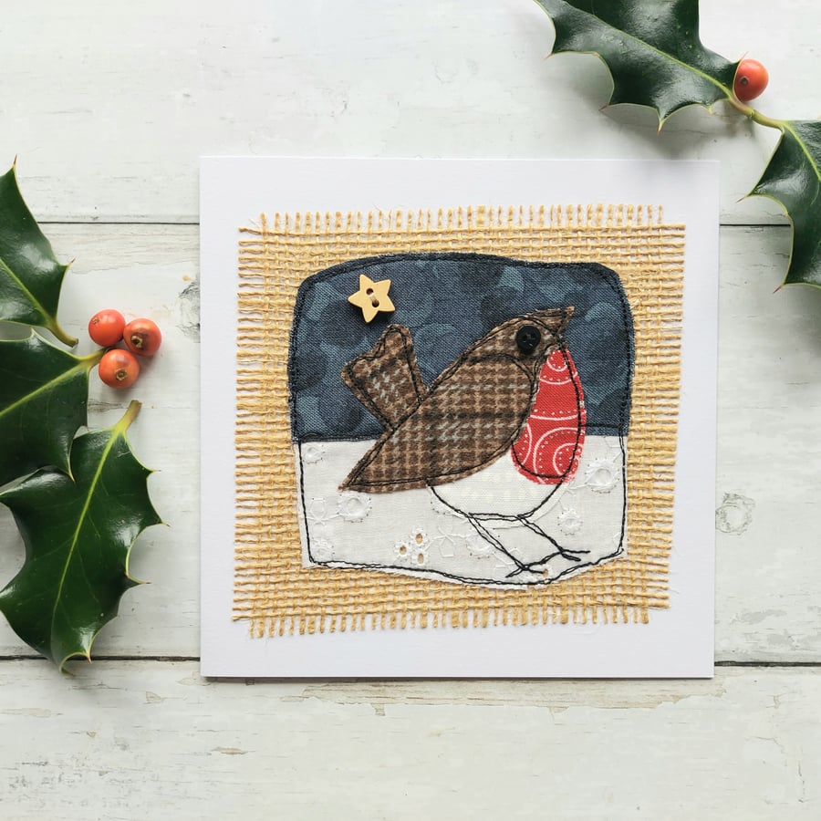 Robin Christmas Card