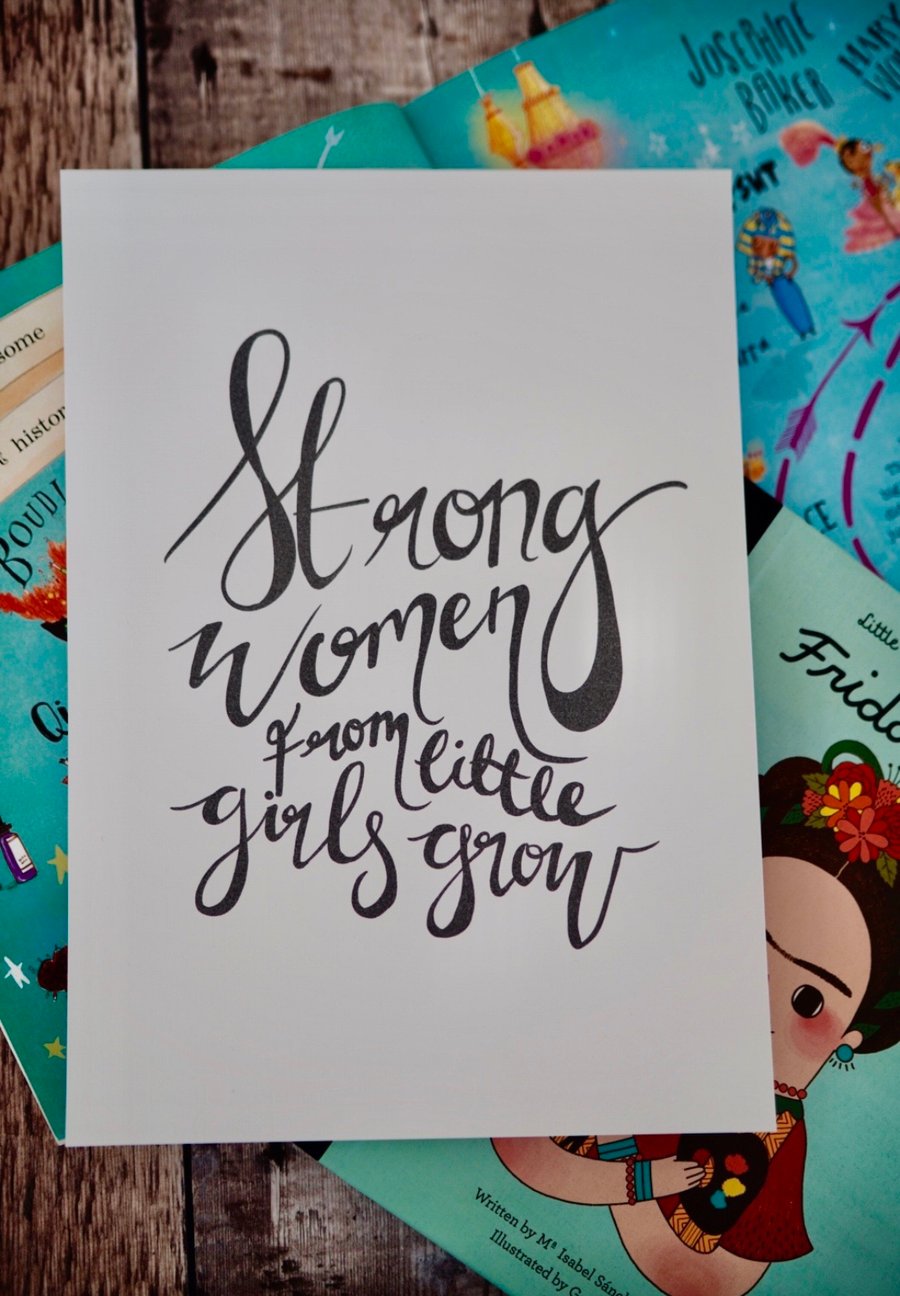 Strong women print 