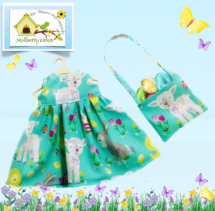 Easter Dress andMatching Bag