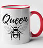 Queen BEE - Funny Bee Mug Coffee Cup Joke Gift Hilarious - Image 3