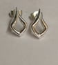 Droplet earstuds in Silver - Image 4
