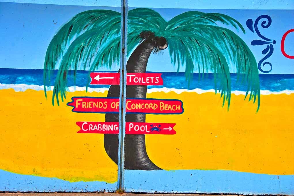 Colourful Mural Concord Beach Canvey Island Photograph Print