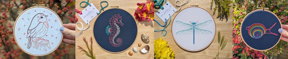 Em and Bee Embroidery