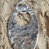 Sterling Silver Nugget Pendant