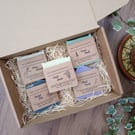 Vegan soap gift box, palm oil free, zero waste, soap bundle, spa bath box