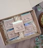 Vegan soap gift box, palm oil free, zero waste, soap bundle, spa bath box