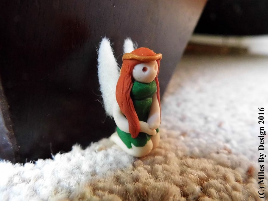 Miniature Polymer Clay Fairy