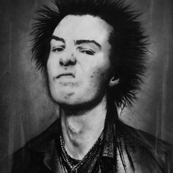 Sid portrait art print