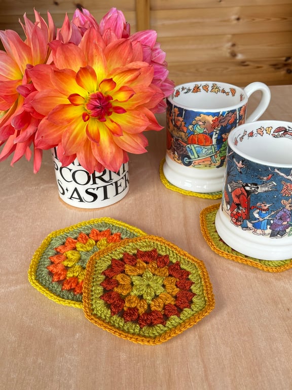 Crochet Coasters Set of 4